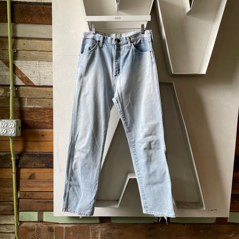 70’s Faded Wrangler Denim - 32” x 30”