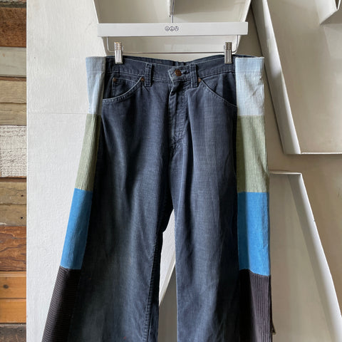 70’s Patchwork Corduroy Pants - 33” x 29.5”