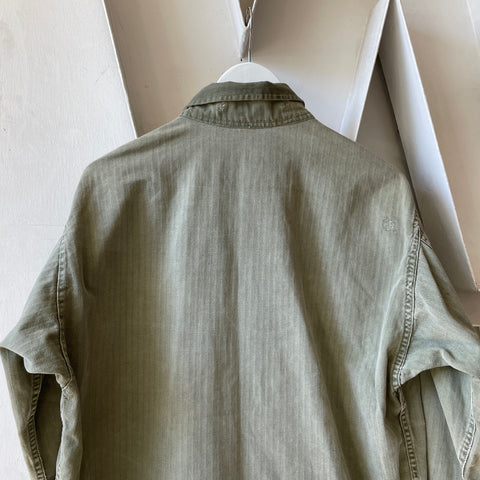 WW2 HBT Field Jacket - Large