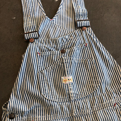 50's Payday Overalls - 30” - 34" x 28”
