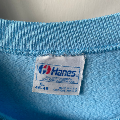 80's Shark Raglan Sweatshirt - XL