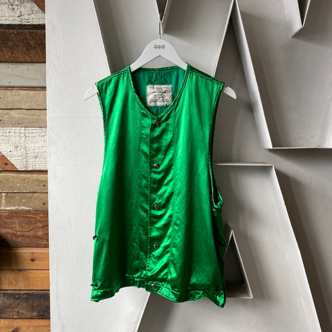 80's Rayon Ground Crewman Vest - Medium