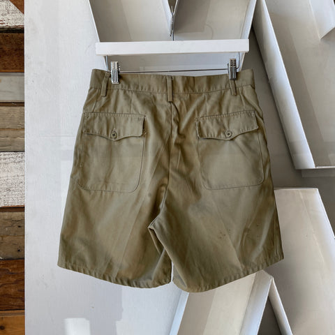 40’s Chino Khaki Shorts - 29" x 6”