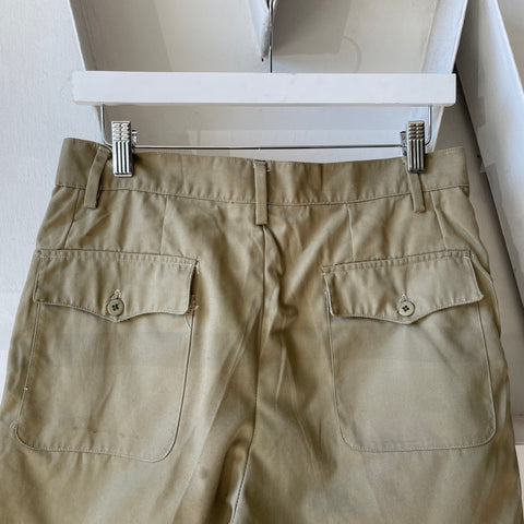 40’s Chino Khaki Shorts - 29" x 6”