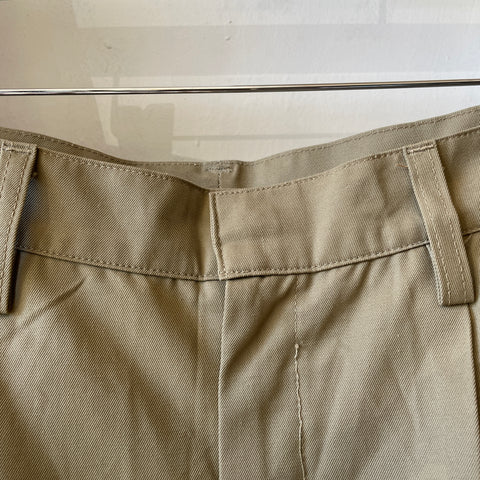 60’s Chino Khaki Shorts - 30” x 7"