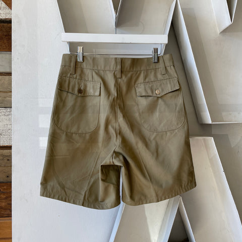 60’s Chino Khaki Shorts - 30” x 7"