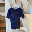 70's Scandinavian Mesh Shirt - Large