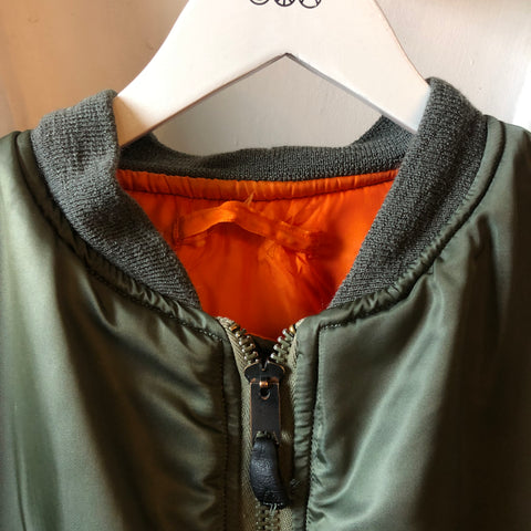 70’s Reversible Bomber Jacket - Large