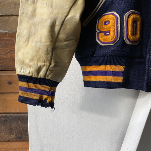80's Varsity Jacket - Large