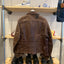 50’s Worn Leather Jacket - Large