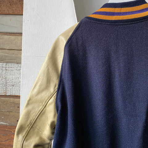 80's Varsity Jacket - Large