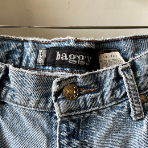 90’s Thrashed Levi’s Baggy Silvertab Jeans - 33” x 32.5”