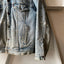 80’s Paint Splattered Levi’s Sherpa - Medium