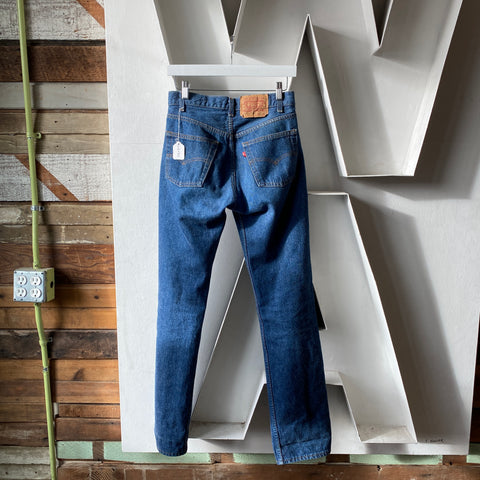 80's Levi’s 501 - 28” x 32.5”