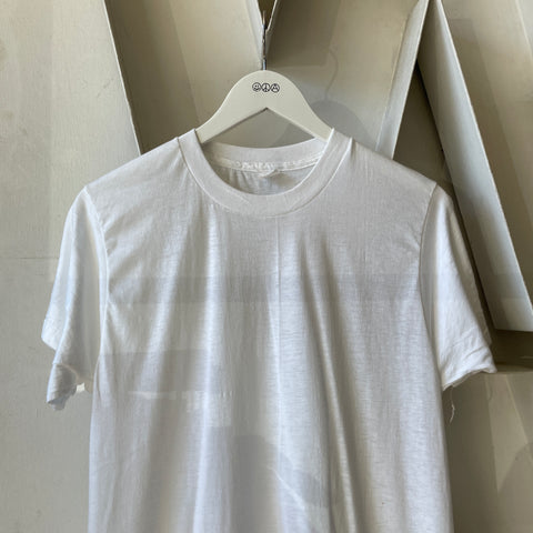 80’s Blank White Tee - Medium