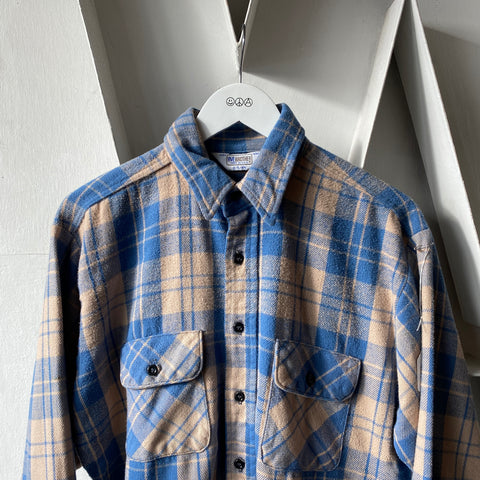 70's Cotton Flannel - Large