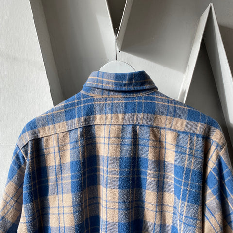 70's Cotton Flannel - Large