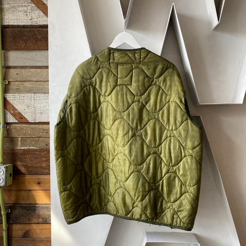 70's Asymmetrical Liner Jacket - Large