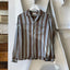 50’s Amberley Satin Button-Up - Medium