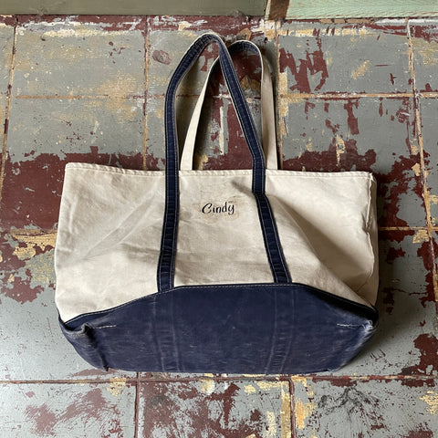 80’s Cindy's Boat And Tote - XL