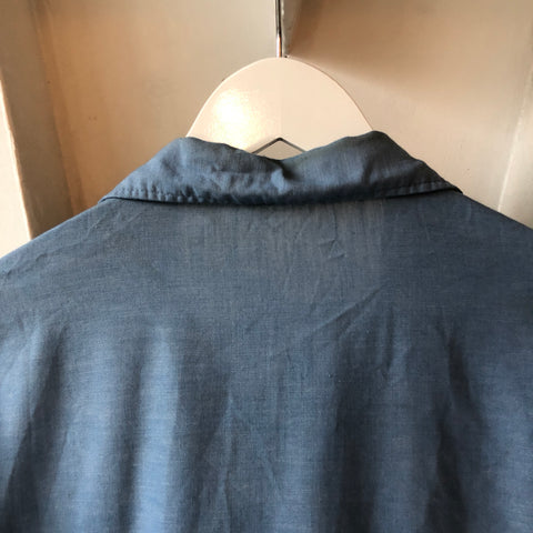 60's Stamped Chambray - Large