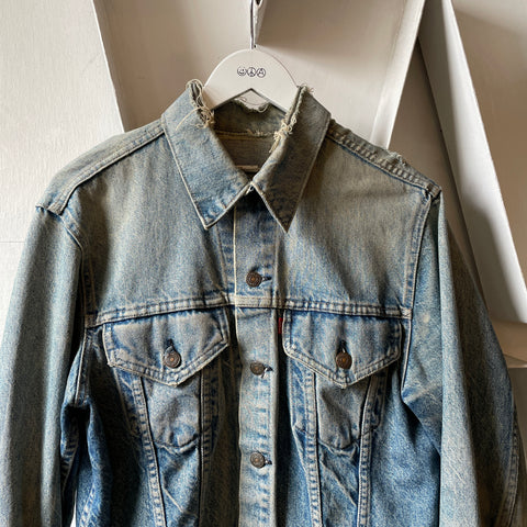 70’s Levi’s Thrashed  Denim Trucker Jacket - Large