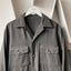 50's Skyline Wool Coat - Large