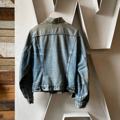 70’s Levi’s Thrashed  Denim Trucker Jacket - Large