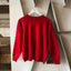 80's Red Crewneck - Large