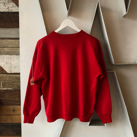 80's Red Crewneck - Large