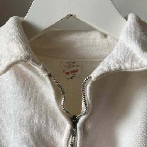 60's 1/4 Zip Sweat - Medium