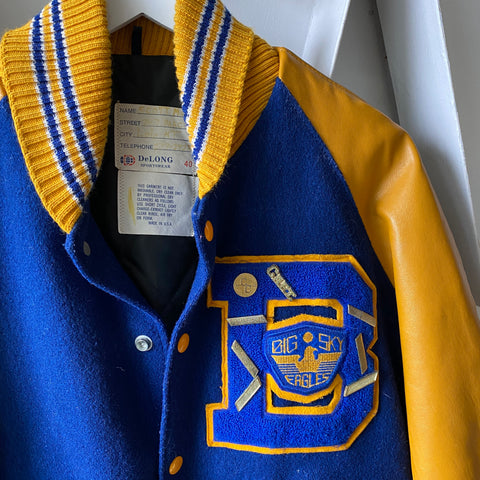 80's Varsity Jacket - Large