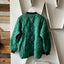70’s Green Quilted Jacket - Large