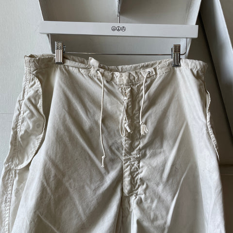 70’s Military Snow Camo Pants - 33” x 26.5”