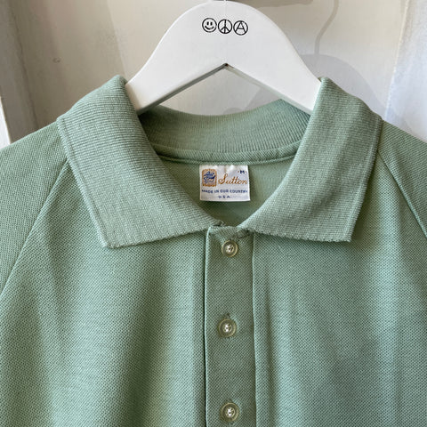 70’s Matcha Polo - Medium