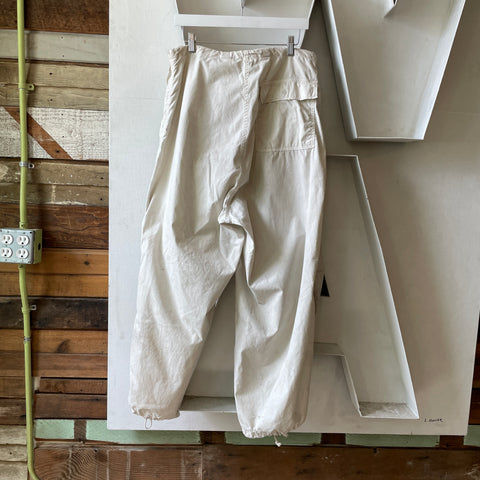 70’s Military Snow Camo Pants - 33” x 26.5”