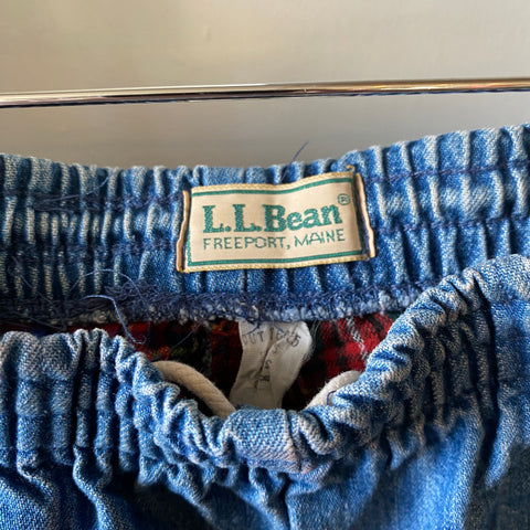 90’s LL Bean Lined Easy Jeans - 29" x 32"