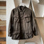 60’s Military Black Overdyed Poplin Jacket - Medium