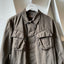 60’s Military Black Overdyed Poplin Jacket - Medium