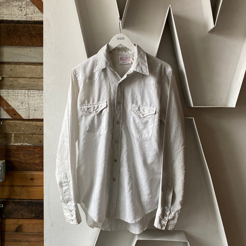 70's Wrangler Western Shirt - Medium