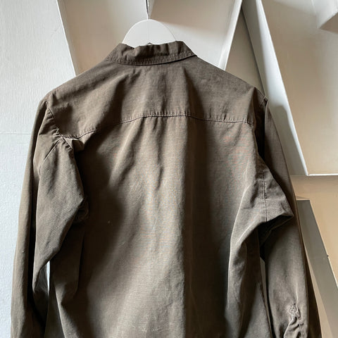 60’s Military Black Overdyed Poplin Jacket - Medium