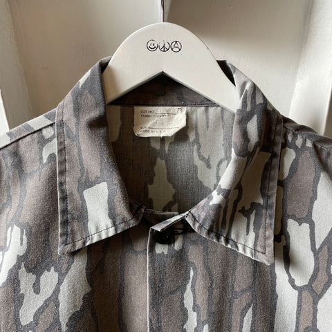 80’s Trebark Camo Hunting Jacket - Medium