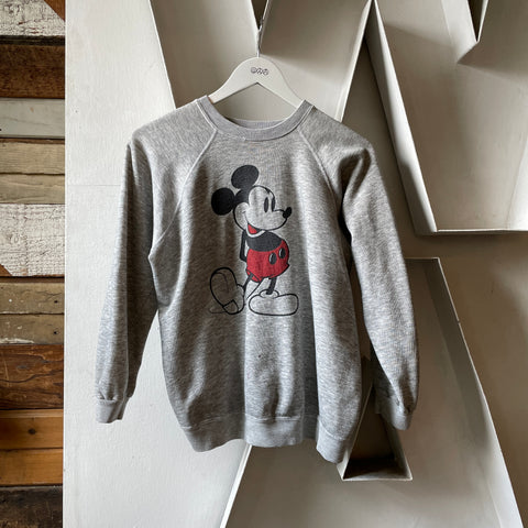 70’s Mickey Mouse Crewneck Sweatshirt - Large