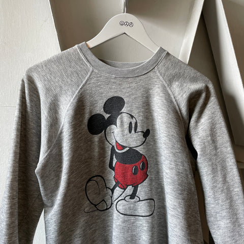 70’s Mickey Mouse Crewneck Sweatshirt - Large