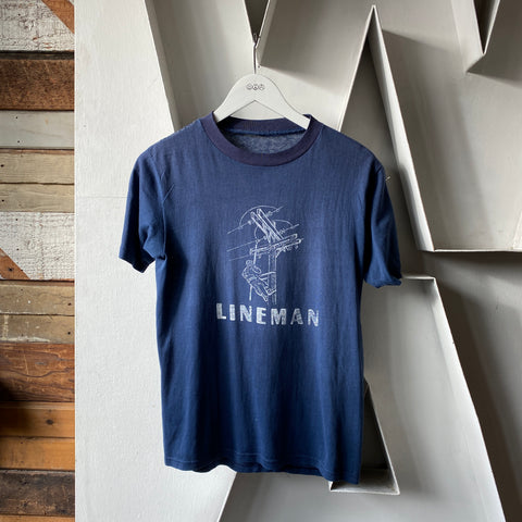 80's Lineman Tee - Medium