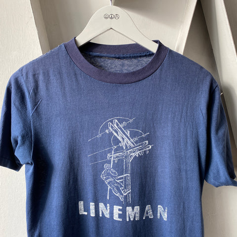 80's Lineman Tee - Medium