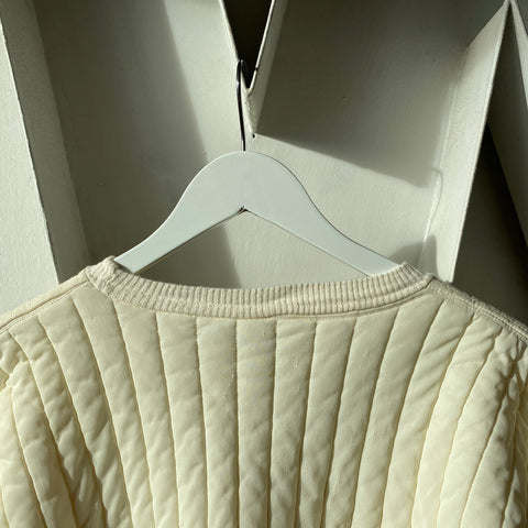 60's Quilted Bodygard Sweatshirt - Large