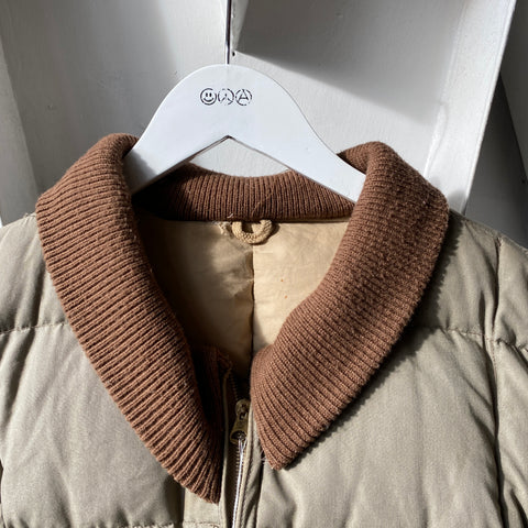 60's Reversible Down Jacket - Large