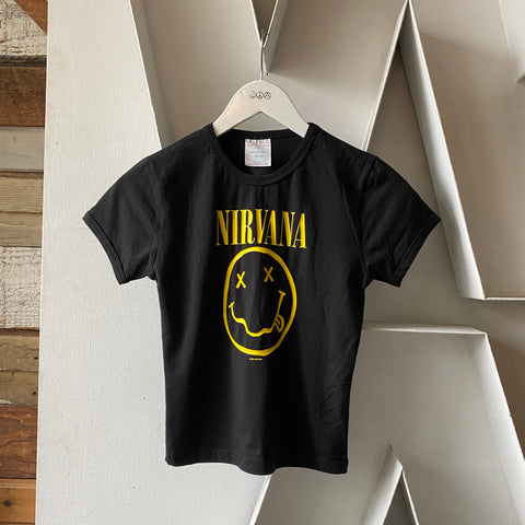 90's Nirvana Femme Cut Tee - Medium