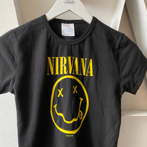90's Nirvana Femme Cut Tee - Medium